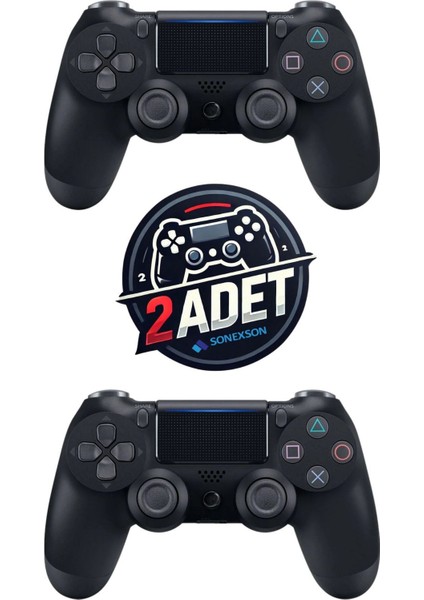 Doubleshock Ps 4 Kablosuz Joystick Tablet Telefon Pc Uyumlu Titreşimli Oyun Kolu 2 Adet