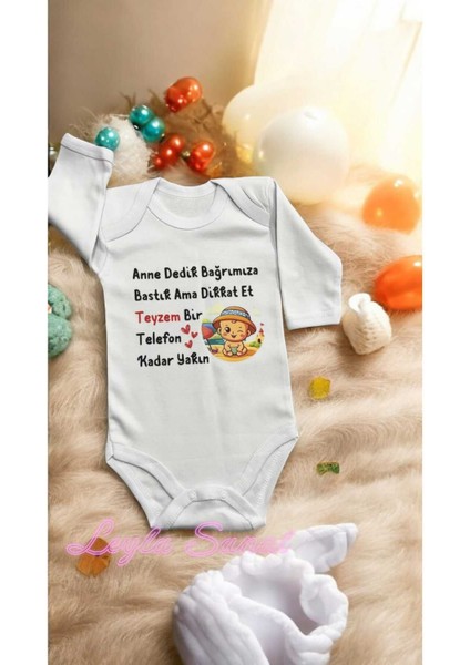 Bebek Zıbın Anne Dedik Bağrımıza Bastık Teyze fiyatları