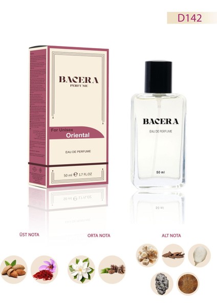D142 Oriental Unisex Parfüm 50 ml fiyatları