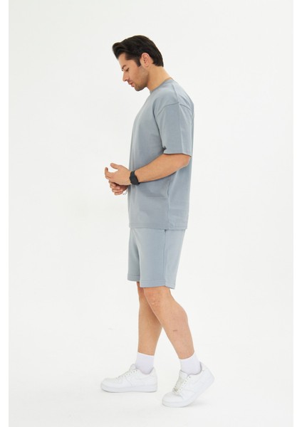 Pamuklu Relax Konforlu Oversize Tişört ve Şort Takımı modelleri