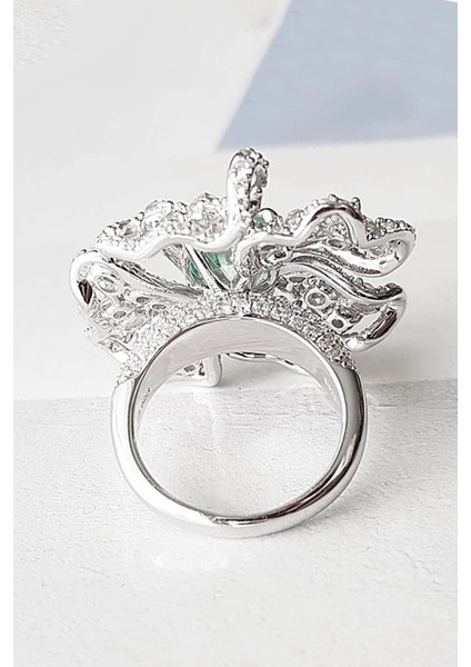 Ithal Mozanit D Color Sirius Gümüş Yüzük fırsatları