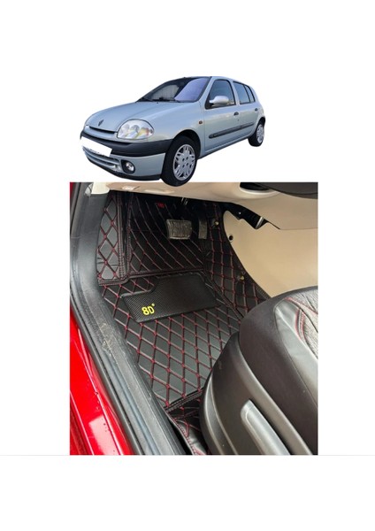 Renault Clio 1995-2001 Arası Araca Özel 8d Havuzlu Paspas Takımı