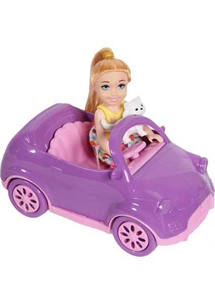 Mi̇ra Bebekli̇ Mini Car Mor