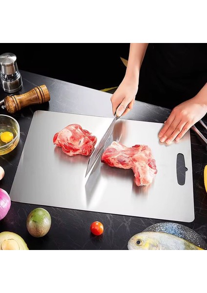 Paslanmaz Çelik Kesme Panosu Doğrama Tahtası indirimleri