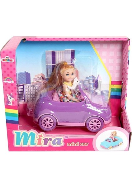 Mi̇ra Bebekli̇ Mini Car Mor
