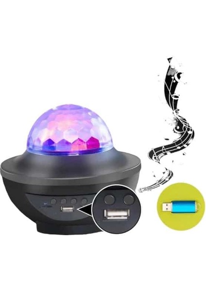 XY-918 LED Projeksiyon Hoparlör
