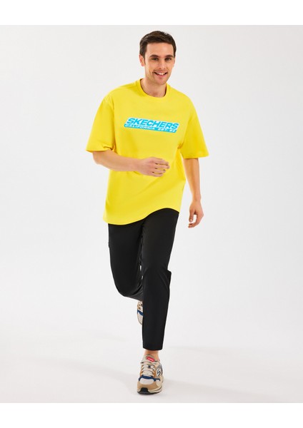 M Heavyweight Graphic Tee T-Shirt Erkek Sarı Tshirt S2510156-200 modelleri