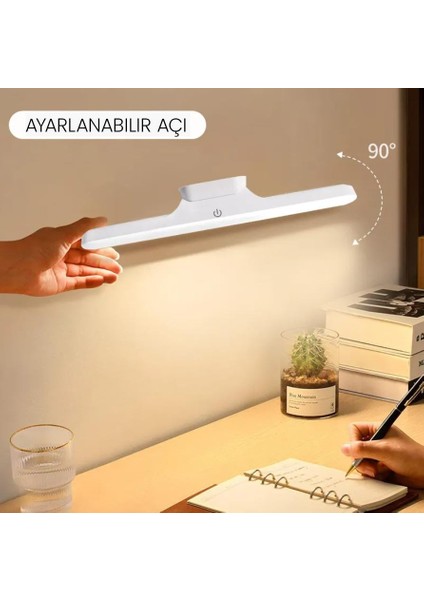 Mıknatıslı Kablosuz USB Şarjlı 3 Modlu Dolap İçi Kabin ve LED Monitör Aydınlatma Lambası