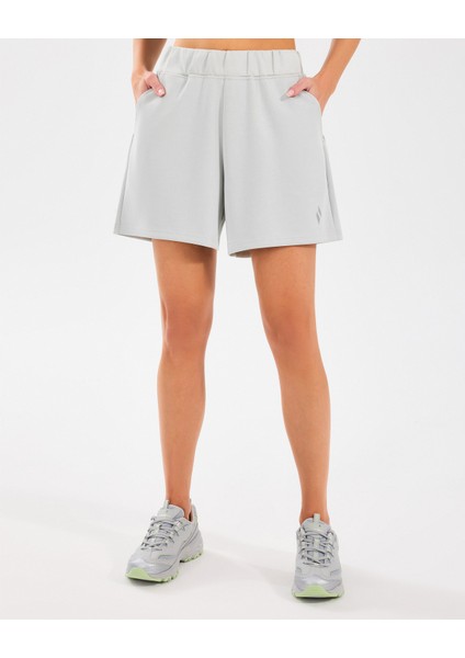 W Lounge Regular 5 Inch Sweatshort Kadın Gri Şort S2510059-035