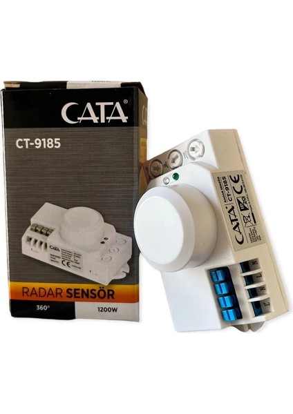 CT-9185 360 Derece Radar Hareket Sensör 1200W