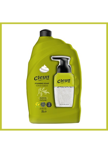 Zeytinyağlı Köpük Sabun 2 Litre