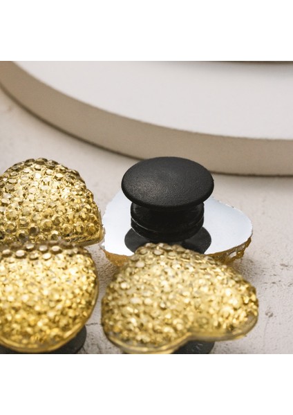 Crocs Süsü,Jibbitz,Taşlı Charm, Terlik Süsü 4'Lü