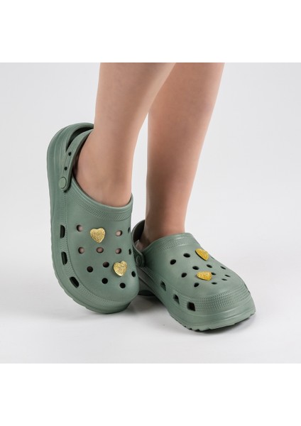 Crocs Süsü,Jibbitz,Taşlı Charm, Terlik Süsü 4'Lü