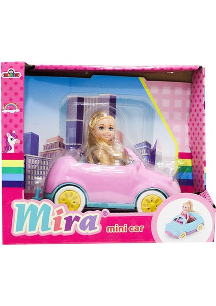 Mi̇ra Bebekli̇ Mini Car Pembe