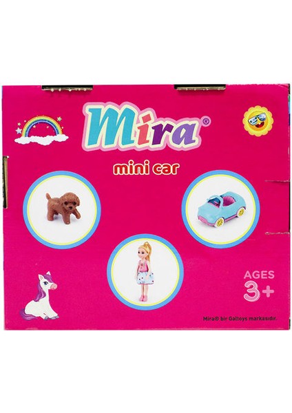 Mi̇ra Bebekli̇ Mini Car Pembe modelleri