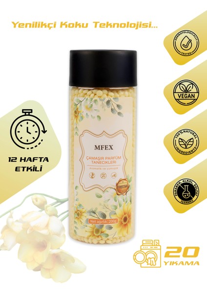 Çamaşır Parfümü & Clean Yıkama Yumuşatıcı Granül Freesıa