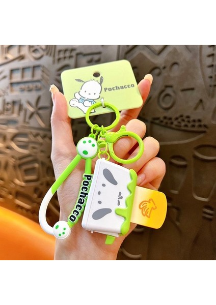 Renkli Sanrio Keychain Cut Backpack Pendant Car Keychain (Yurt Dışından)