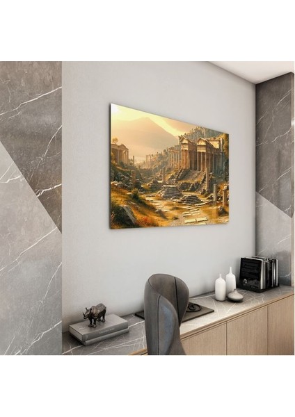 Doğa Manzaralı Cam Tablo - Anadolu - Yatay Motif 03-047 modelleri