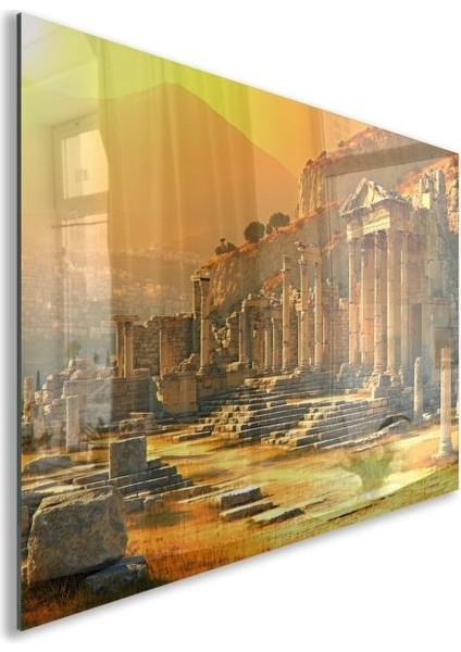 Doğa Manzaralı Cam Tablo - Anadolu - Yatay Motif 03-034 fiyatları