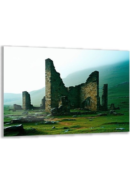 Doğa Manzaralı Cam Tablo - Anadolu - Yatay Motif 03-035
