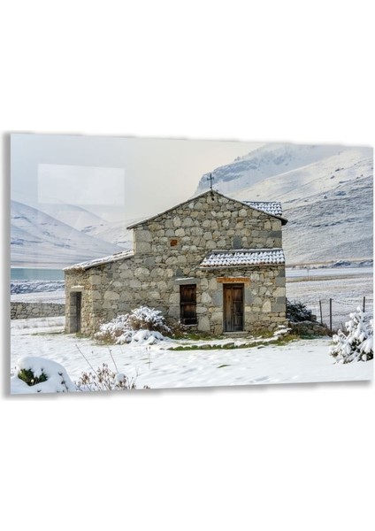 Doğa Manzaralı Cam Tablo - Anadolu - Yatay Motif 03-003