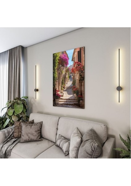Doğa Manzaralı Cam Tablo - Karışık - Dikey Motif 01-070 fırsatları