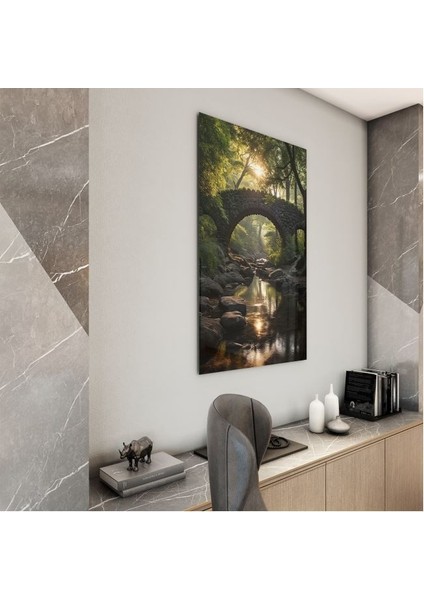 Doğa Manzaralı Cam Tablo - Karışık - Dikey Motif 01-056 modelleri