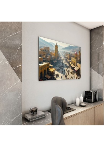 Doğa Manzaralı Cam Tablo - Anadolu - Yatay Motif 03-068 modelleri