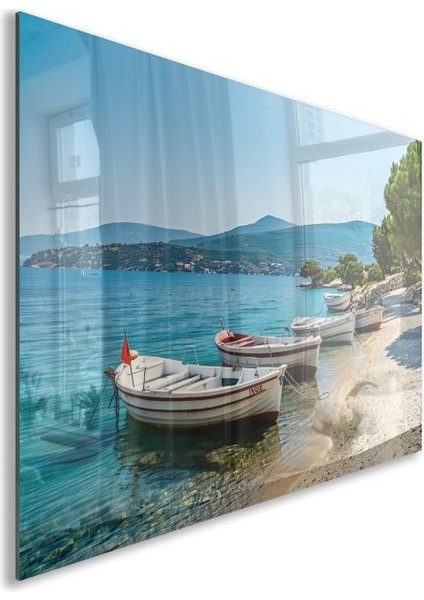 Doğa Manzaralı Cam Tablo - Istanbul - Yatay Motif 02-028 fiyatları