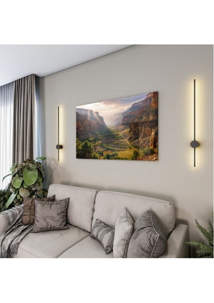 Doğa Manzaralı Cam Tablo - Anadolu - Yatay Motif 03-022 fırsatları