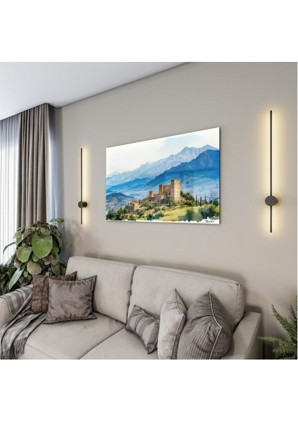 Doğa Manzaralı Cam Tablo - Anadolu - Yatay Motif 03-016 fırsatları