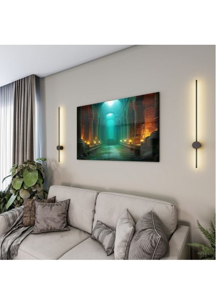 Doğa Manzaralı Cam Tablo - Istanbul - Yatay Motif 02-048 fırsatları