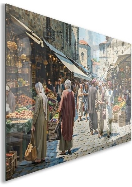 Doğa Manzaralı Cam Tablo - Istanbul - Yatay Motif 02-031 fiyatları