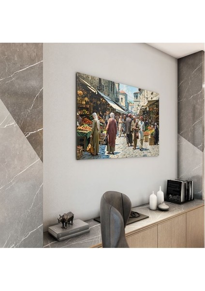 Doğa Manzaralı Cam Tablo - Istanbul - Yatay Motif 02-031 modelleri