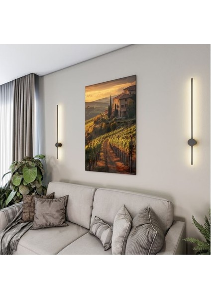 Doğa Manzaralı Cam Tablo - Karışık - Dikey Motif 01-012 fırsatları