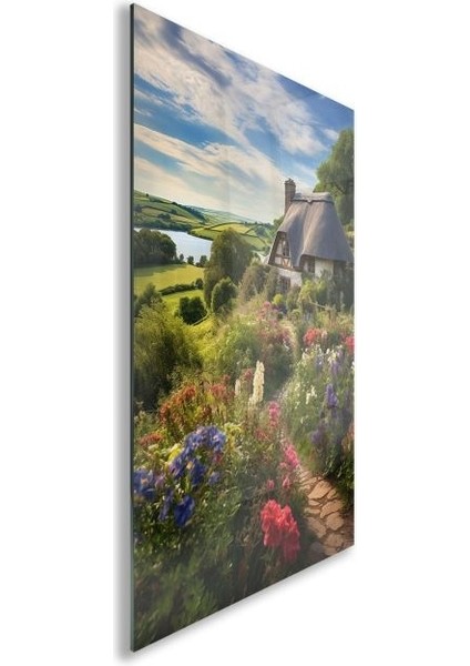 Doğa Manzaralı Cam Tablo - Karışık - Dikey Motif 01-031 fiyatları