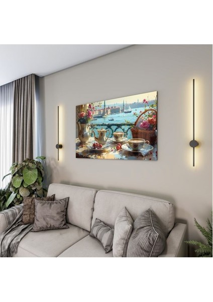 Doğa Manzaralı Cam Tablo - Istanbul - Yatay Motif 02-037 fırsatları