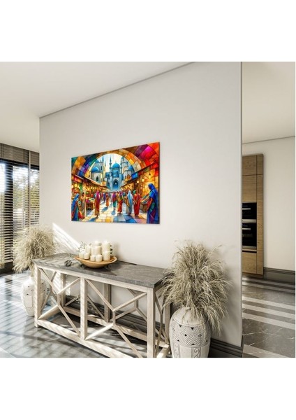 Doğa Manzaralı Cam Tablo - Istanbul - Yatay Motif 02-006 indirimleri