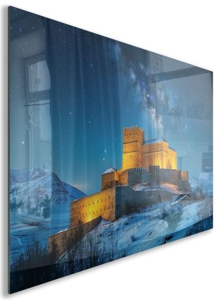 Doğa Manzaralı Cam Tablo - Anadolu - Yatay Motif 03-097 fiyatları