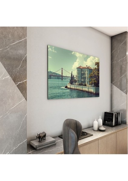 Doğa Manzaralı Cam Tablo - Istanbul - Yatay Motif 02-025 modelleri