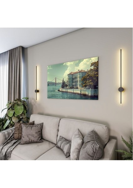 Doğa Manzaralı Cam Tablo - Istanbul - Yatay Motif 02-025 fırsatları