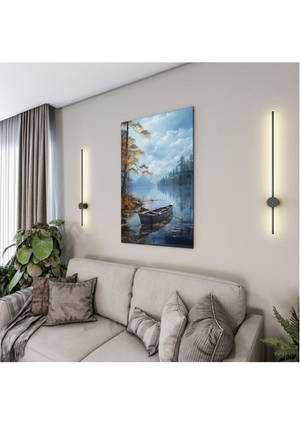 Doğa Manzaralı Cam Tablo - Karışık - Dikey Motif 01-044 fırsatları