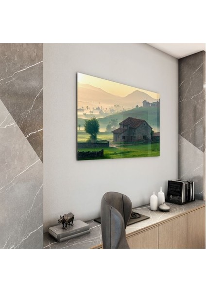 Doğa Manzaralı Cam Tablo - Anadolu - Yatay Motif 03-091 modelleri
