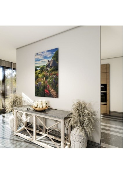 Doğa Manzaralı Cam Tablo - Karışık - Dikey Motif 01-031 indirimleri