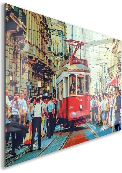 Doğa Manzaralı Cam Tablo - Istanbul - Yatay Motif 02-004 fiyatları