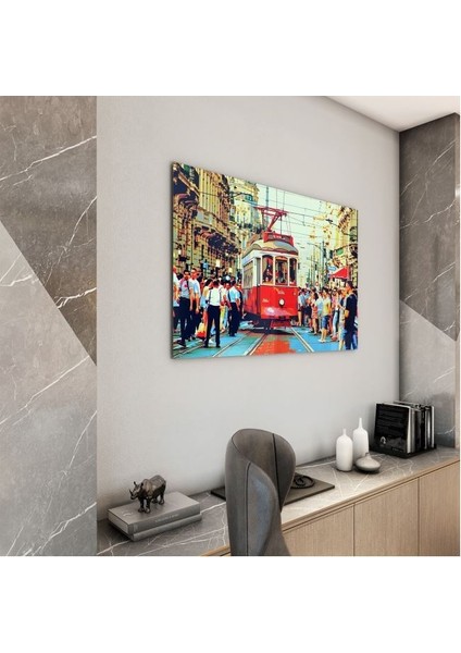 Doğa Manzaralı Cam Tablo - Istanbul - Yatay Motif 02-004 modelleri