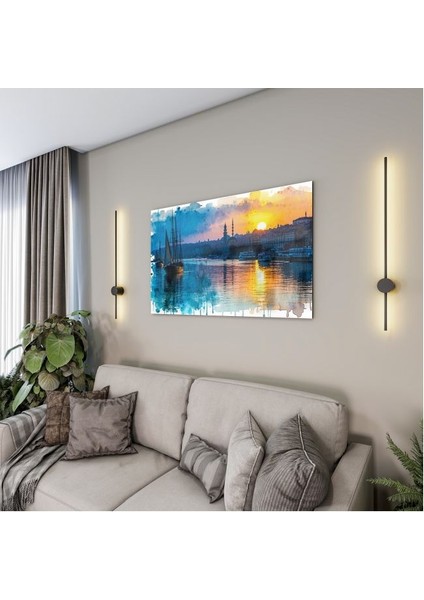 Doğa Manzaralı Cam Tablo - Istanbul - Yatay Motif 02-015 fırsatları