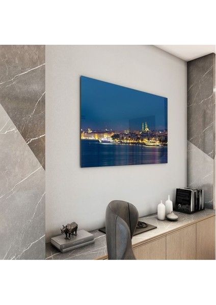 Doğa Manzaralı Cam Tablo - Istanbul - Yatay Motif 02-040 modelleri