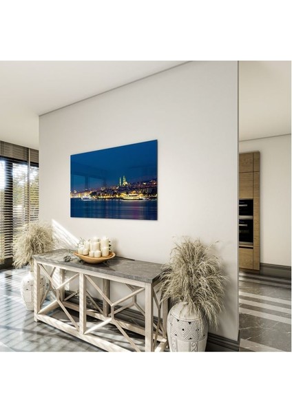 Doğa Manzaralı Cam Tablo - Istanbul - Yatay Motif 02-040 indirimleri