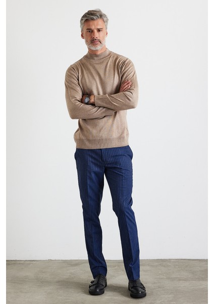 Erkek Büyük Beden Normal Kesim Yarım Balıkçı Yaka Triko Kazak fırsatları